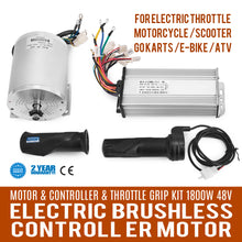 Load image into Gallery viewer, 48V DC Brushless / brush Electric Motor Kit f Scooter Go Kart Reduction ATV