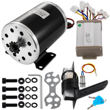 Load image into Gallery viewer, 48V DC Brushless / brush Electric Motor Kit f Scooter Go Kart Reduction ATV