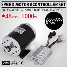 Load image into Gallery viewer, 48V DC Brushless / brush Electric Motor Kit f Scooter Go Kart Reduction ATV