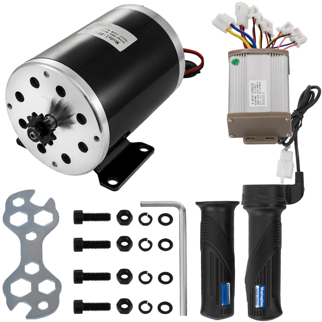 48V DC Brushless / brush Electric Motor Kit f Scooter Go Kart Reduction ATV