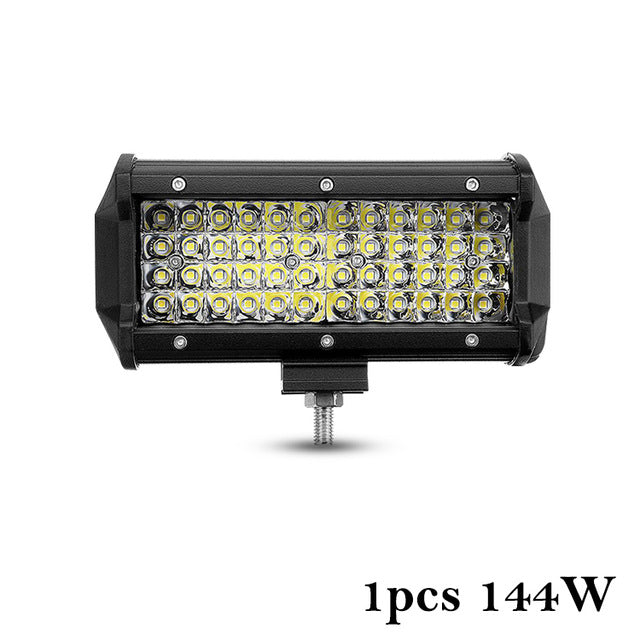 Nlpearl 4'' 7'' 72W 60W Car Light Assembly 36W Led Fog Lights for Trucks Cars Led Work Light Bar for Off Road SUV Boat 12V 24V