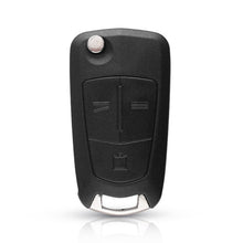 Load image into Gallery viewer, KEYYOU Flip Remote Folding Car Key Cover Fob Case Shell For Vauxhall Opel Astra H Corsa D Vectra C Zafira Astra Vectra Signum