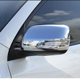 For Toyota Land Cruiser Prado FJ150 150 2010-2019 ABS Chrome Side Rearview Mirror Cap Cover Trim Accessories