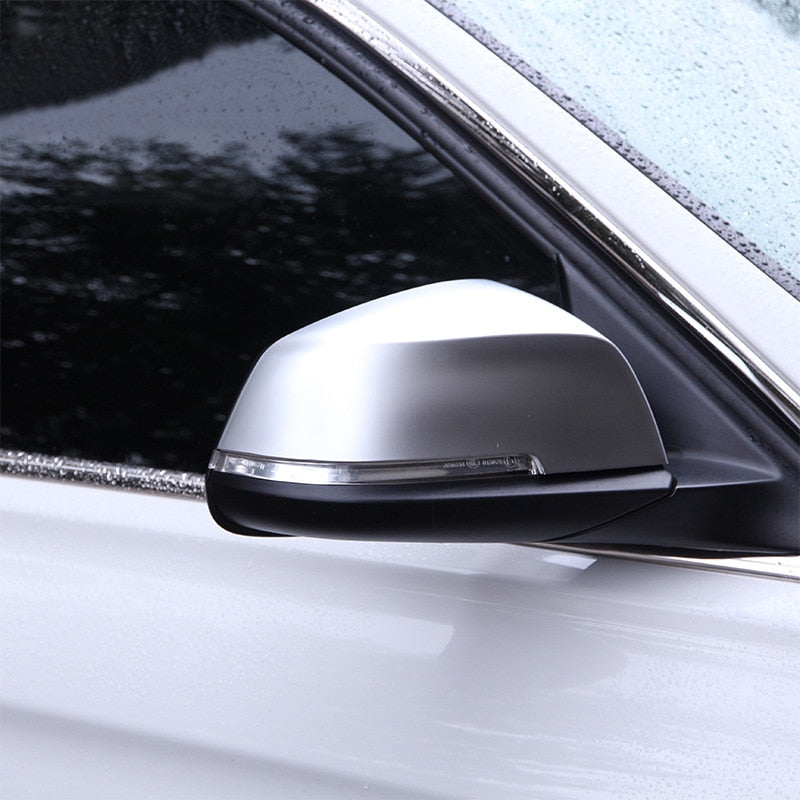 2x Chrome Rearview Side Wing Mirror Cover Trim For BMW 1 2 3 4 Series 3GT X1 F30 E84 F20 F34 F36