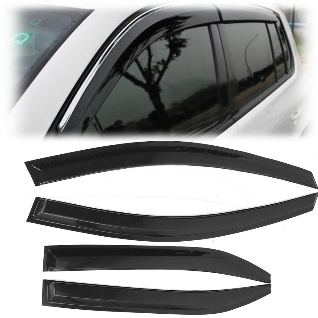 4PCS Car Window Visor Shade Vent Rain Deflector Cover For Toyota Camry 2007 2008 2009 2010 2011