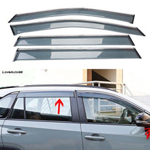 Load image into Gallery viewer, 4Pcs Car Window Visor Door Rain Sun Shield Side Windows Cover Trim Auto Accessories For Toyota RAV4 RAV-4 2019 2020