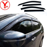 door window sun visor For NISSAN rogue x-trail t32 2014 2015 2016 side wind deflectors for nissan x trail t32 accessories YCSUNZ