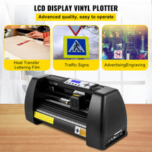 Load image into Gallery viewer, 14&quot; Vinyl Cutter Plotter Machine Signcut Software for Mac Windows LCD Display