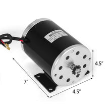 Load image into Gallery viewer, 48V DC Brushless / brush Electric Motor Kit f Scooter Go Kart Reduction ATV