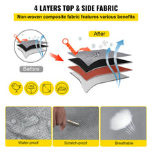 Load image into Gallery viewer, Travel Trailer RV Cover Waterproof Anti-UV Non-Woven Fabric For 18&#39;-20&#39; Camper