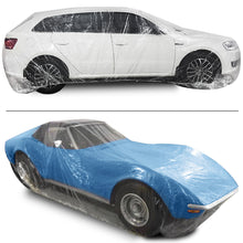 Load image into Gallery viewer, 10pcs Clear Plastic Universal Car Cover 22&#39; x 12&#39; Waterproof All Cars Cover