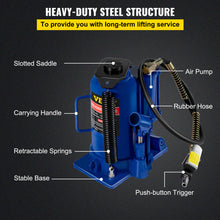 Load image into Gallery viewer, Air Hydraulic Bottle Jack 20 Ton Manual 44092lb Heavy Duty Auto Truck RV Repair