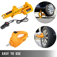 Load image into Gallery viewer, 3 Ton Electric Scissor Car Jack Floor Jack Lift w/Impact Wrench &amp; Inflator Pump