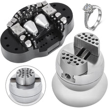 Load image into Gallery viewer, Standard Block Ball Vise 3&quot; W/ 30pcs Attachment Jewelery Setting Engraving Tool