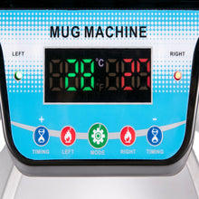 Load image into Gallery viewer, 2in 1 Mug Heat Press 11Oz Digital Sublimation Transfer for DIY Coffee Cup 280W