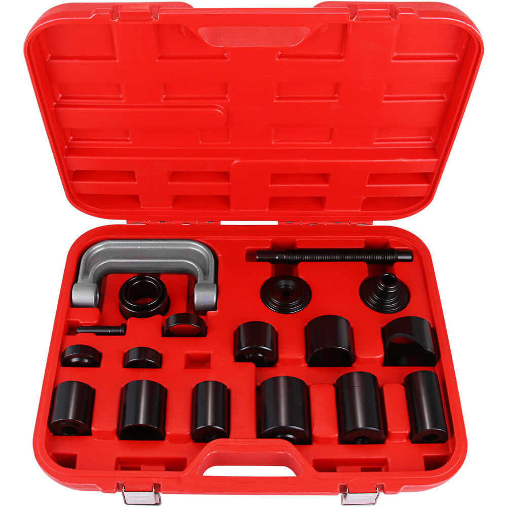 21PC C-PRESS BALL JOINT MASTER SET SERVICE KIT REMOVER INSTALLER 2 4 WD AUTO