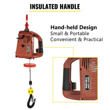 Load image into Gallery viewer, 110V Electric Hoist Winch AC Corded Version 885000 Hoisting PullzAll 7.6M 120V