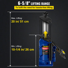 Load image into Gallery viewer, Air Hydraulic Bottle Jack 20 Ton Manual 44092lb Heavy Duty Auto Truck RV Repair