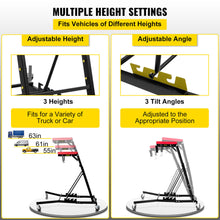 Load image into Gallery viewer, 400Lbs Foldable Topside Creeper Adjustable Height Movable Ladder With 4 Wheels