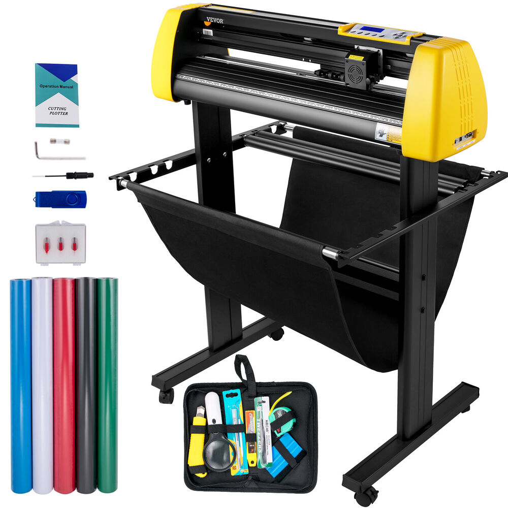 28" Vinyl Cutter Plotter 720mm Upgarded Automatic Camera Contour Cutting Machine