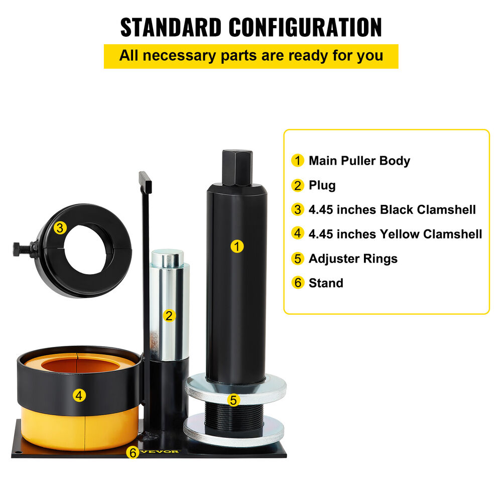 AUTOJOY Carrier & Pinion Bearing Puller Clamshell Bearing Puller with 2 Clamshells